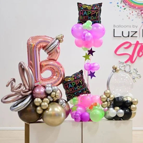 Curso bouquets de globos mini | Luz Paz Academy