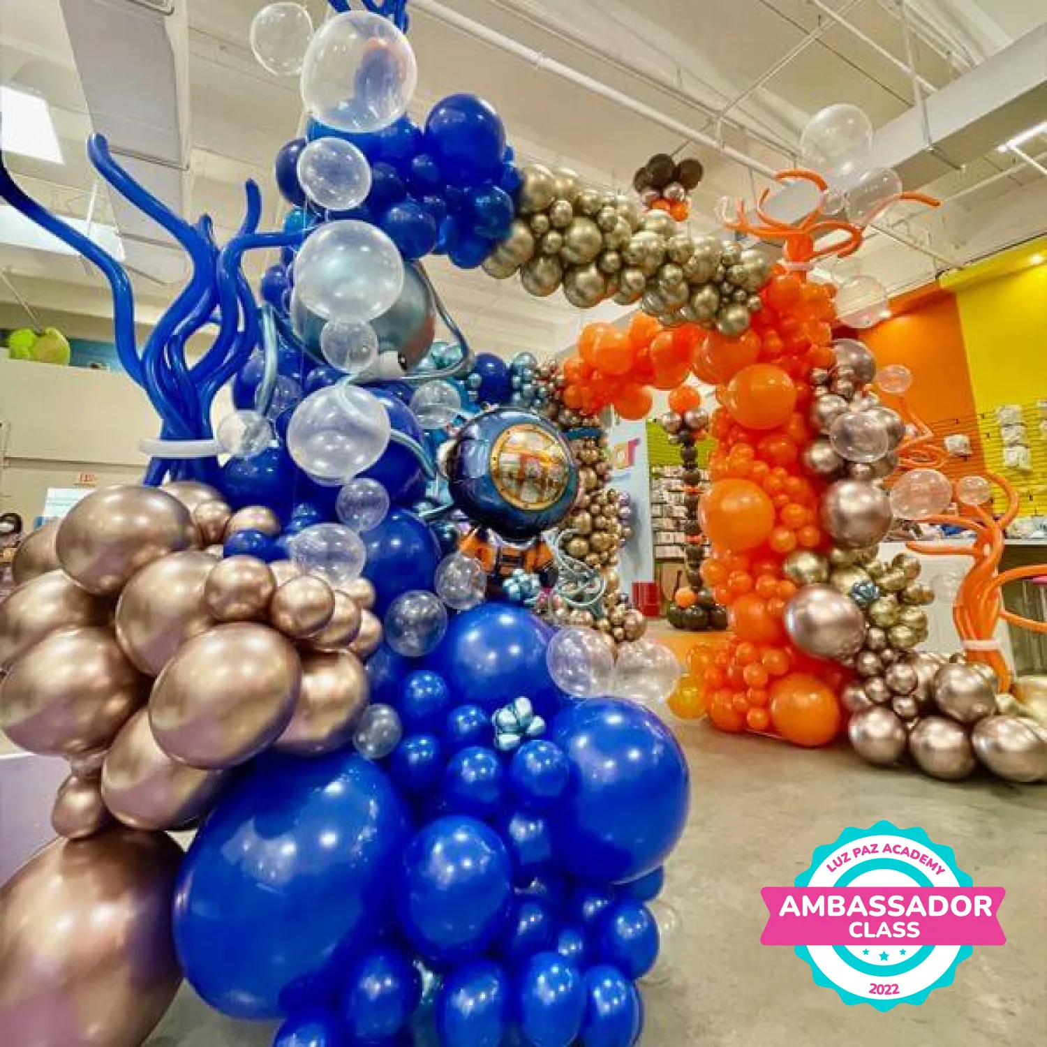 Próximas clases de decoración con globos