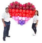 Cursos online corazón con globos G-link | Luz Paz Academy | Emprede con globos