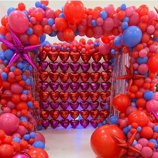 ❤️ ▷ 10 ideas de decoración con globos de corazón [2024