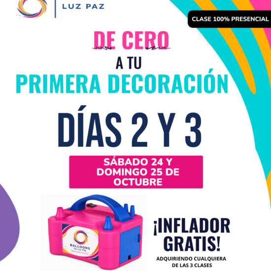 Días 2 + 3 - Preparación e instalación de eventos